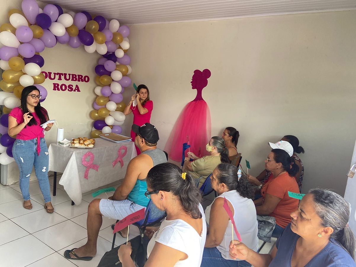 Prefeitura de Lagarto inicia o mês com Campanha do Outubro Rosa nas unidades de saúde
