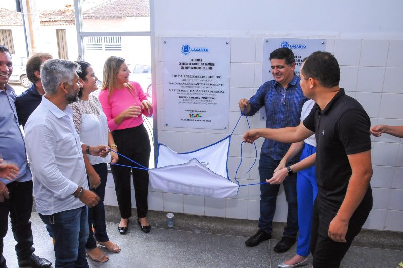 Mais melhorias na estrutura e no atendimento à população: Prefeitura de Lagarto reinaugura Clínica de Saúde da Família Dr. Davi