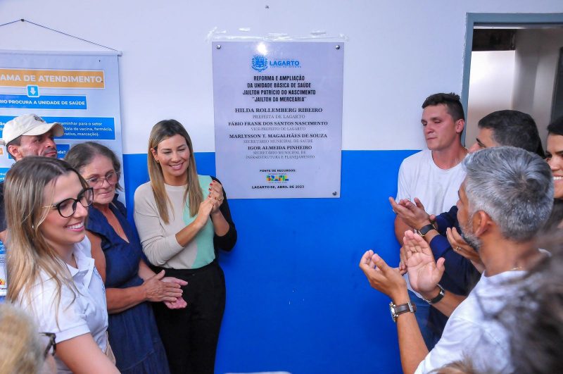 A Saúde Avançando: Prefeitura de Lagarto reinaugura a UBS Jailton Patrício do Nascimento, totalmente reformada e com novos serviços para a população