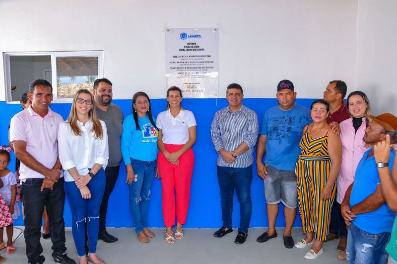 Ampliação e Reforma: Prefeitura de Lagarto reinaugura Posto de Saúde do Povoado Pau Grande
