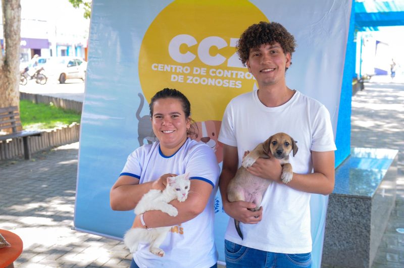 Prefeitura de Lagarto incentiva adoção de cães e gatos com Feirinha realizada pelo Centro de Zoonoses