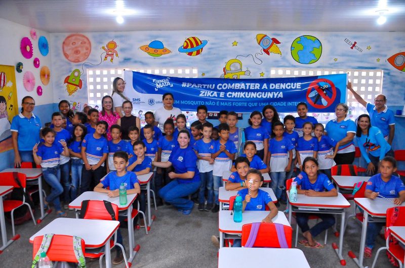 Prefeitura de Lagarto realiza apresentação sobre o mosquito aedes aegypti em escolas do município
