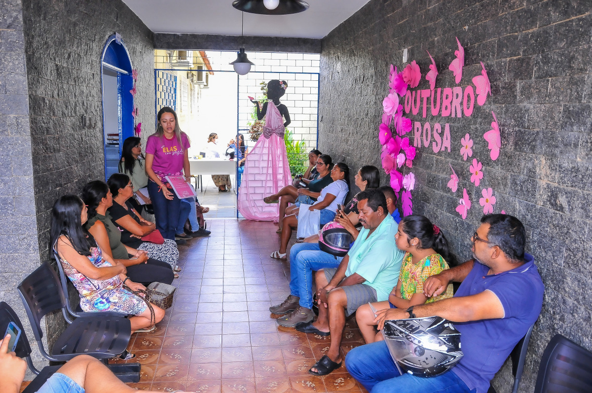 ”Outubro Rosa”: Prefeitura de Lagarto realiza ações de prevenção ao câncer de mama