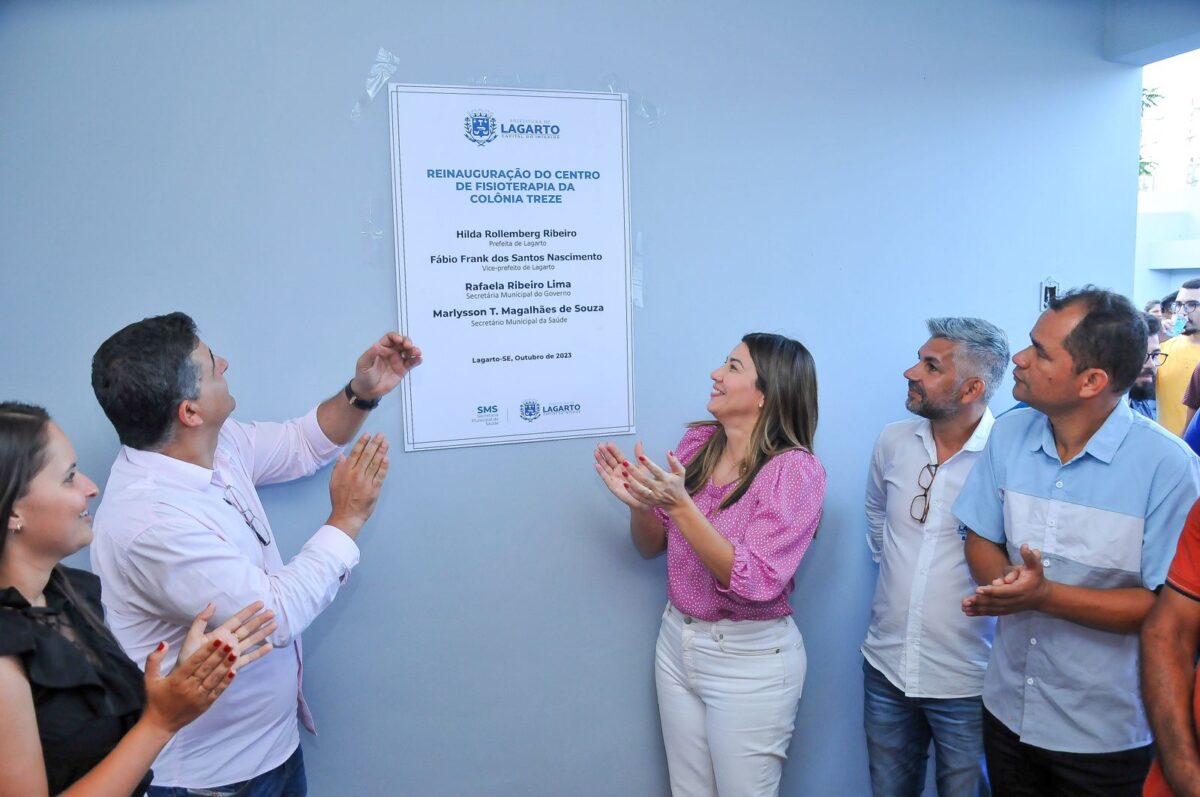 Novo endereço: Prefeitura de Lagarto reinaugura Centro de Fisioterapia da Colônia Treze