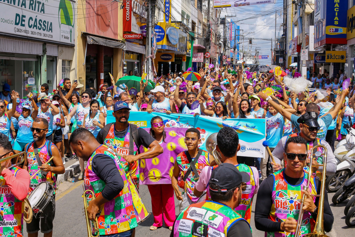 Carnaval da Saúde: Prefeitura de Lagarto leva o Bloco da Prevenção até as ruas da cidade