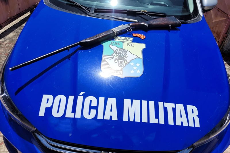 Polícia Militar apreende arma de fogo no município de São Francisco