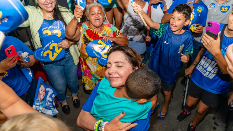 Emília lidera com 62% dos votos válidos no segundo turno em Aracaju, aponta pesquisa Quaest