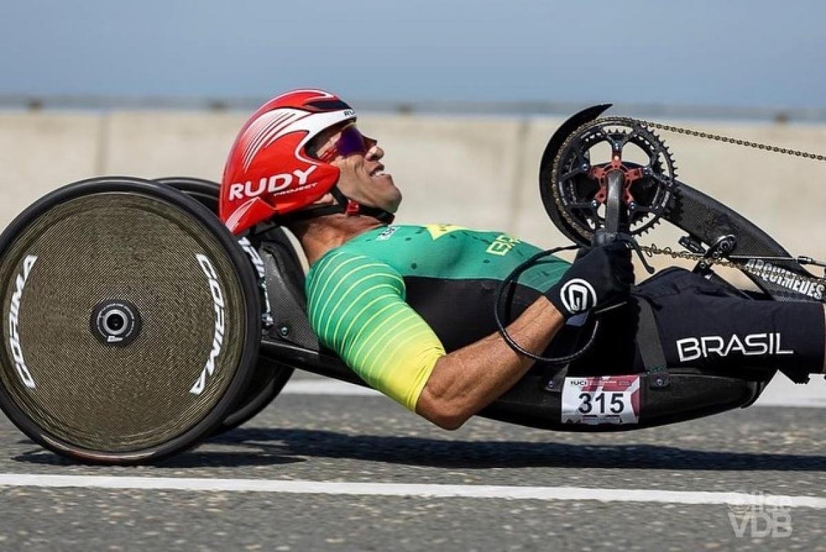 Ulisses Freitas é convocado para representar o Brasil na Copa do Mundo de Paraciclismo