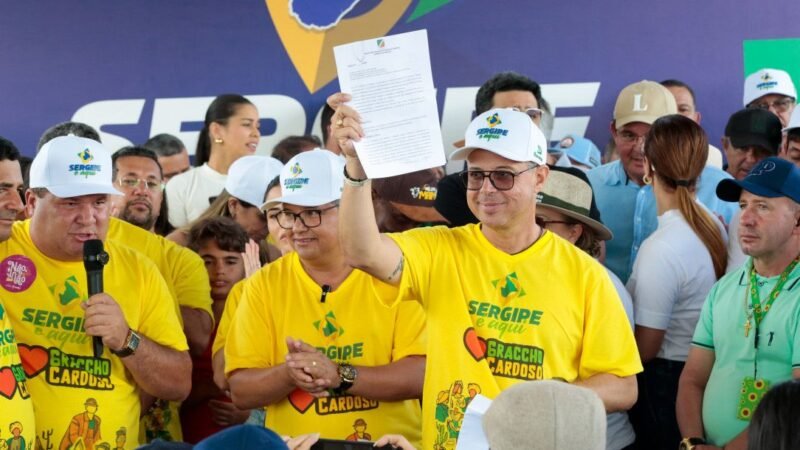 Fábio Mitidieri autoriza obras para Graccho Cardoso no ‘Sergipe é aqui’