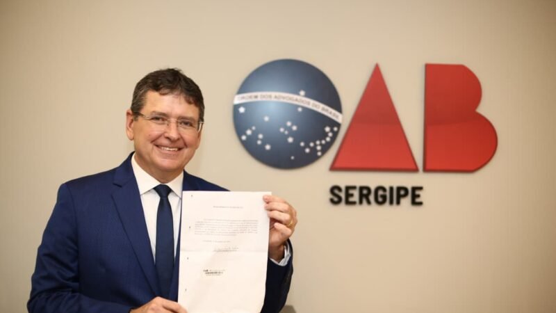Fabiano Feitosa registra sua candidatura à vaga de Desembargador do TJSE