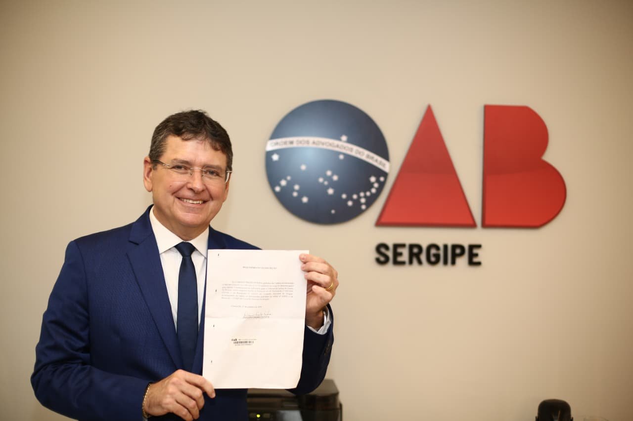 Fabiano Feitosa registra sua candidatura à vaga de Desembargador do TJSE